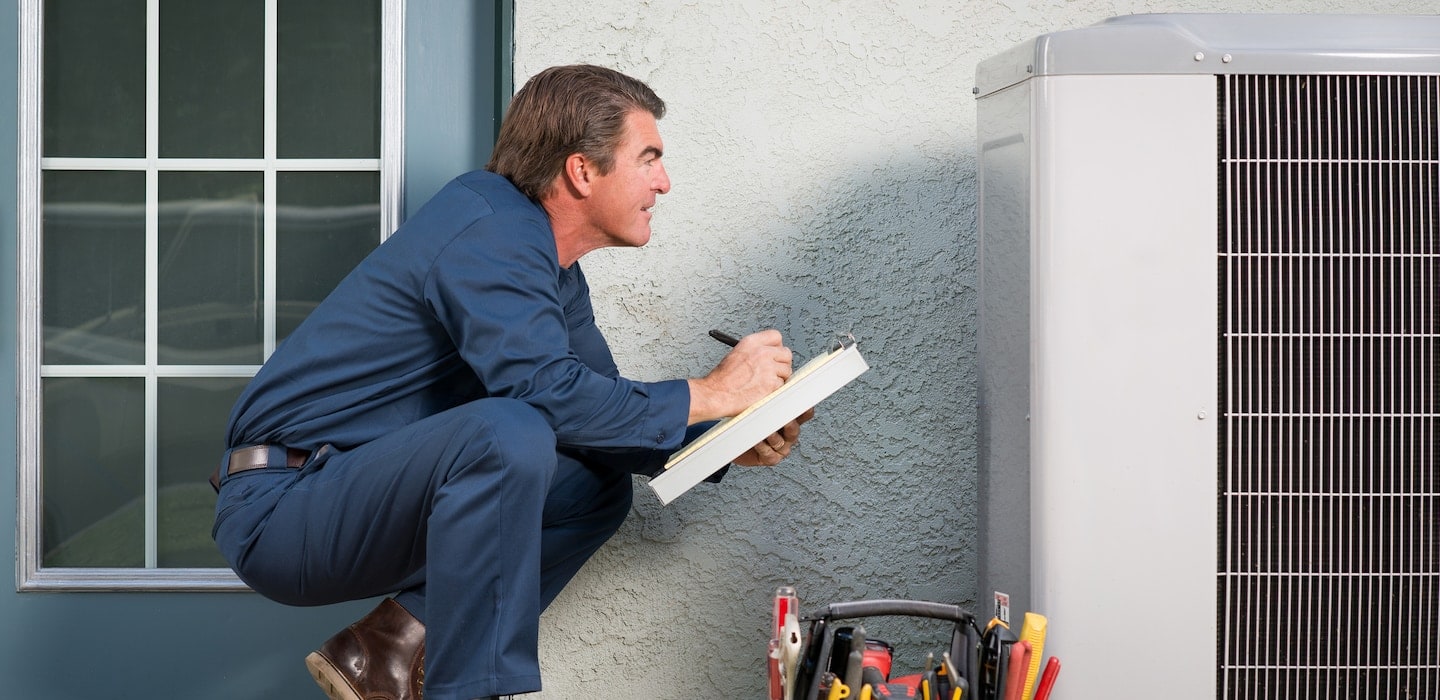 HVAC Technician working