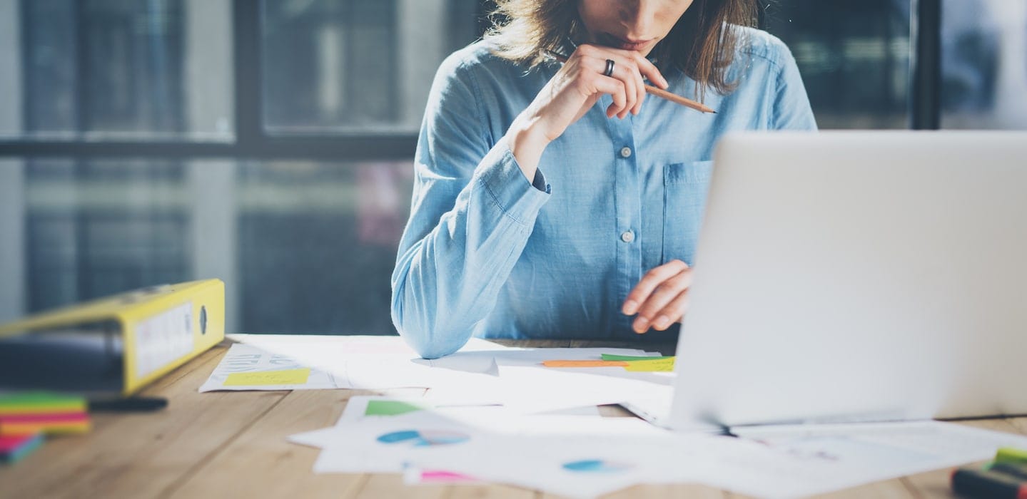 person writing their business plan