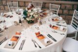 Wedding dinner table