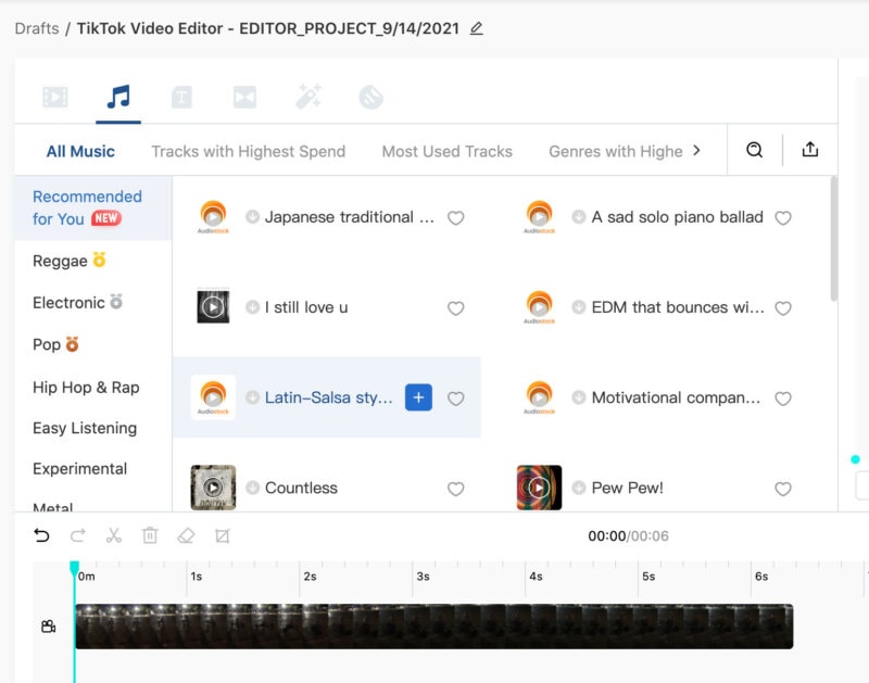 TikTok Video Editor