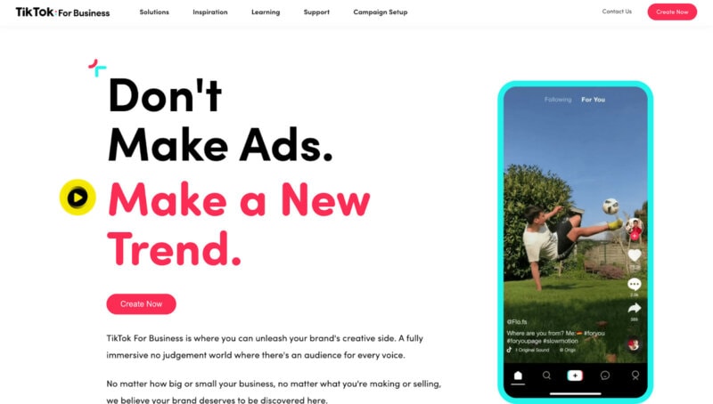 TikTok for Business